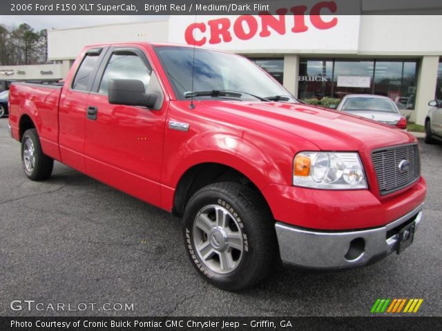 2006 Ford F150 XLT SuperCab in Bright Red