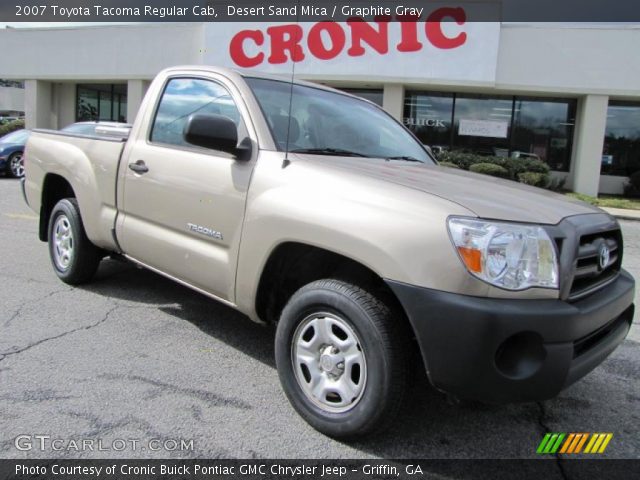 2007 Toyota Tacoma Regular Cab in Desert Sand Mica