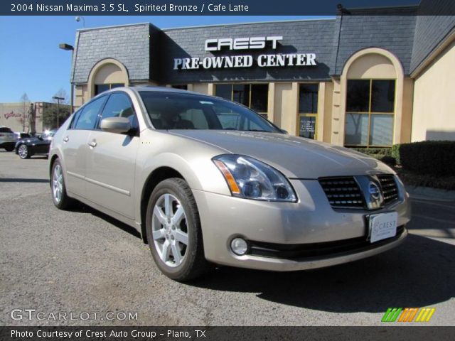 2004 Nissan Maxima 3.5 SL in Spirited Bronze