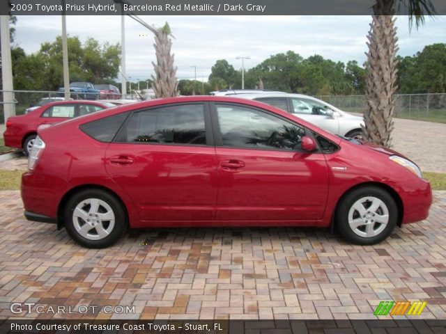 2009 Toyota Prius Hybrid in Barcelona Red Metallic