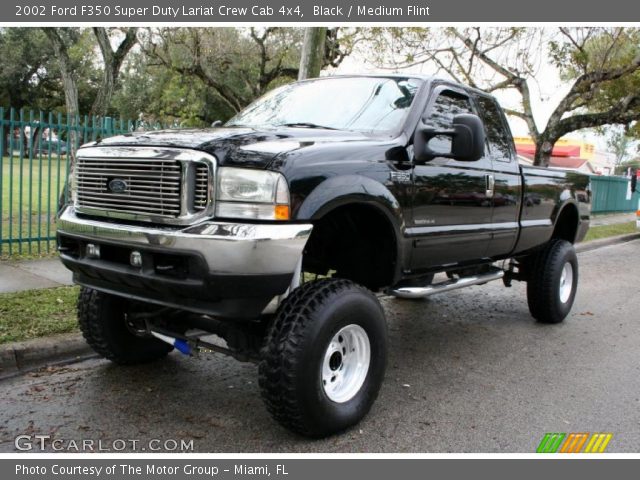 2002 Ford F350 Super Duty Lariat Crew Cab 4x4 in Black