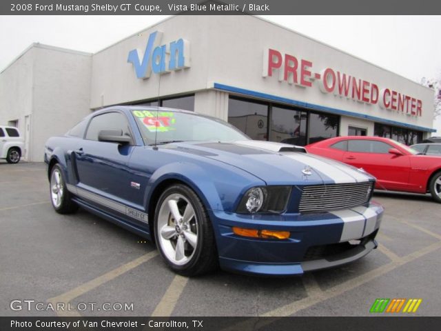 2008 Ford Mustang Shelby GT Coupe in Vista Blue Metallic
