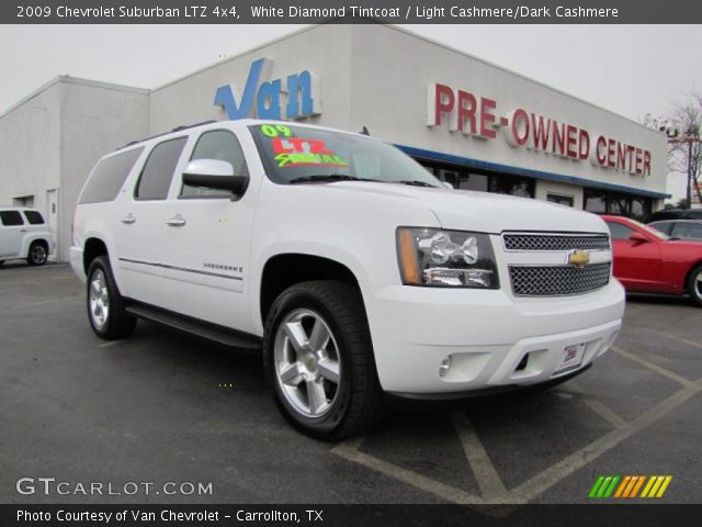 2009 Chevrolet Suburban LTZ 4x4 in White Diamond Tintcoat