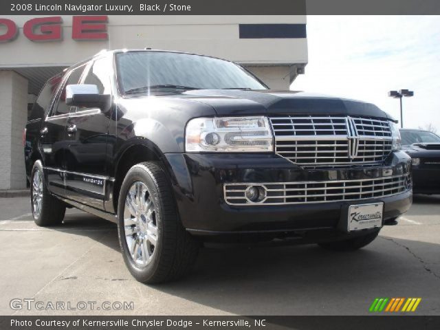2008 Lincoln Navigator Luxury in Black