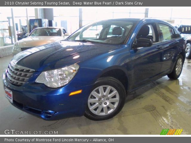 2010 Chrysler Sebring Touring Sedan in Deep Water Blue Pearl