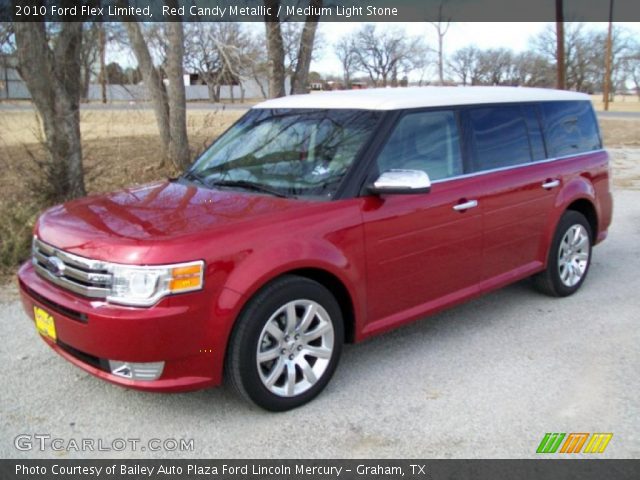 2010 Ford Flex Limited in Red Candy Metallic