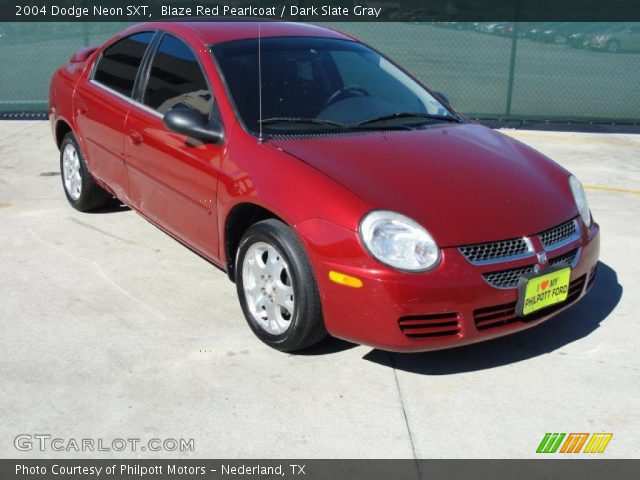 2004 Dodge Neon SXT in Blaze Red Pearlcoat