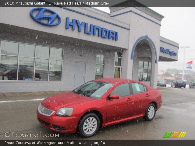 2010 Mitsubishi Galant FE in Rave Red Pearl