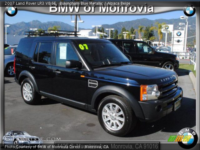 2007 Land Rover LR3 V8 SE in Bukingham Blue Metallic