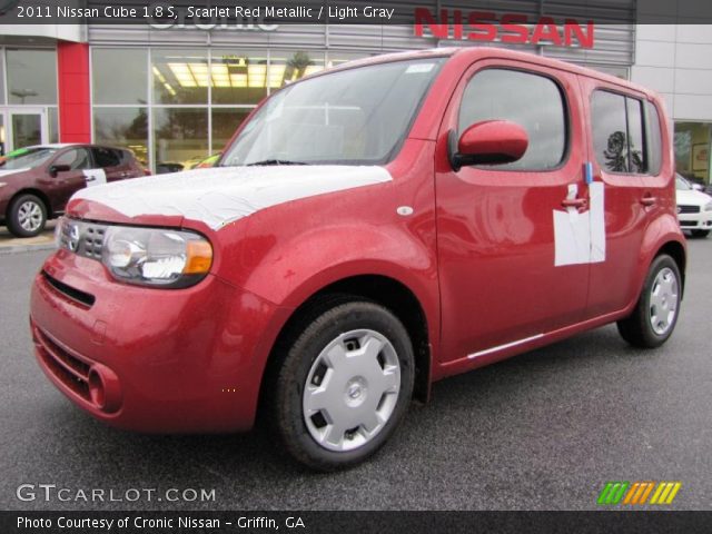2011 Nissan Cube 1.8 S in Scarlet Red Metallic