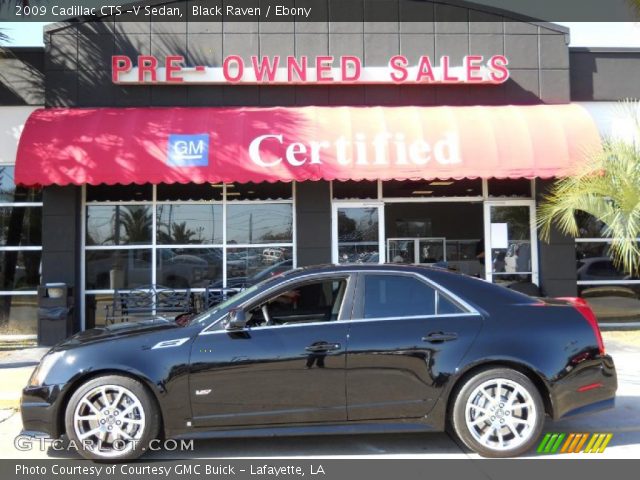 2009 Cadillac CTS -V Sedan in Black Raven