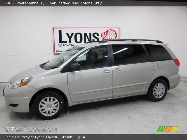 2006 Toyota Sienna LE in Silver Shadow Pearl