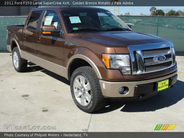 2011 Ford F150 Lariat SuperCrew 4x4 in Golden Bronze Metallic