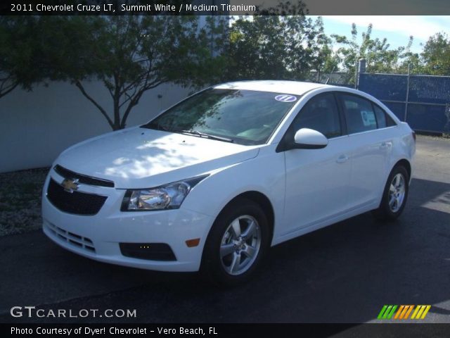 2011 Chevrolet Cruze LT in Summit White