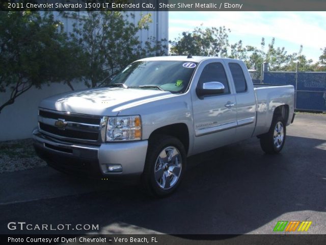 2011 Chevrolet Silverado 1500 LT Extended Cab in Sheer Silver Metallic