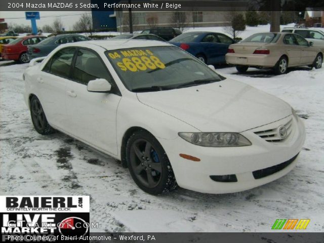 2004 Mazda MAZDA6 s Sedan in Performance White