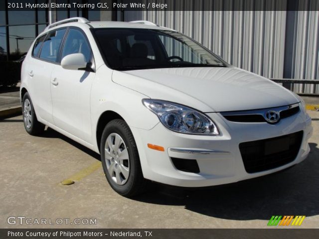 2011 Hyundai Elantra Touring GLS in Polar White