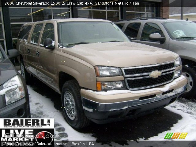 2006 Chevrolet Silverado 1500 LS Crew Cab 4x4 in Sandstone Metallic