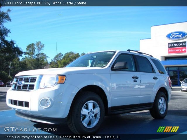 2011 Ford Escape XLT V6 in White Suede