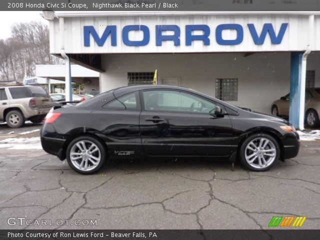 2008 Honda Civic Si Coupe in Nighthawk Black Pearl