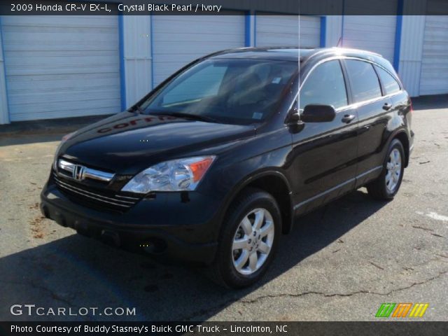 2009 Honda CR-V EX-L in Crystal Black Pearl