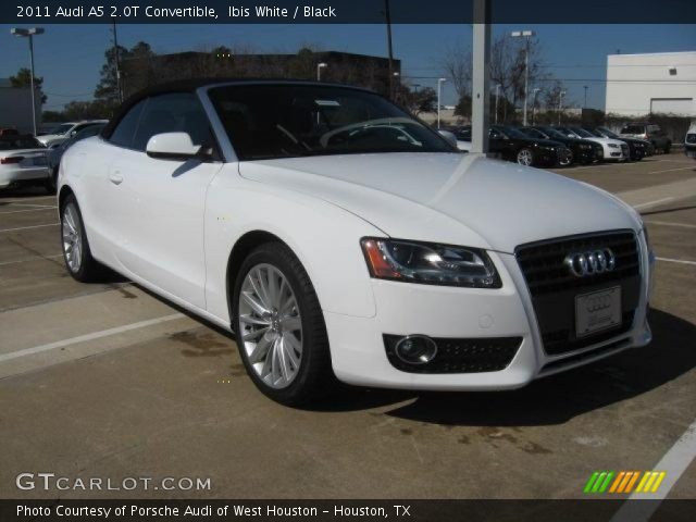 2011 Audi A5 2.0T Convertible in Ibis White