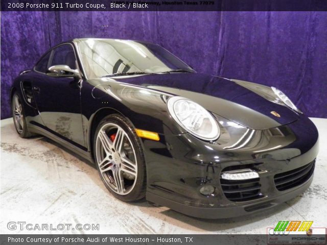 2008 Porsche 911 Turbo Coupe in Black