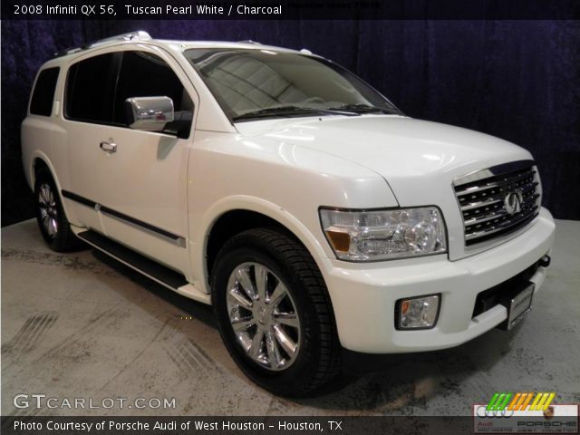 2008 Infiniti QX 56 in Tuscan Pearl White