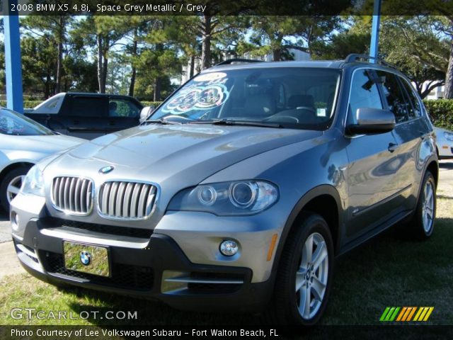 2008 BMW X5 4.8i in Space Grey Metallic