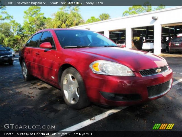 2006 Chevrolet Impala SS in Sport Red Metallic