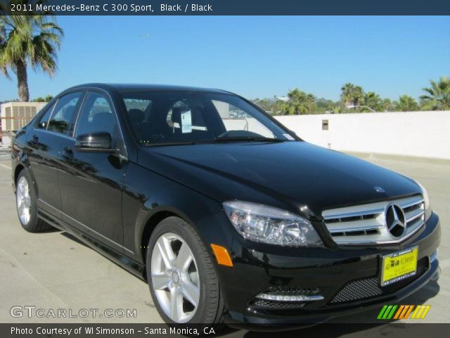 2011 Mercedes-Benz C 300 Sport in Black