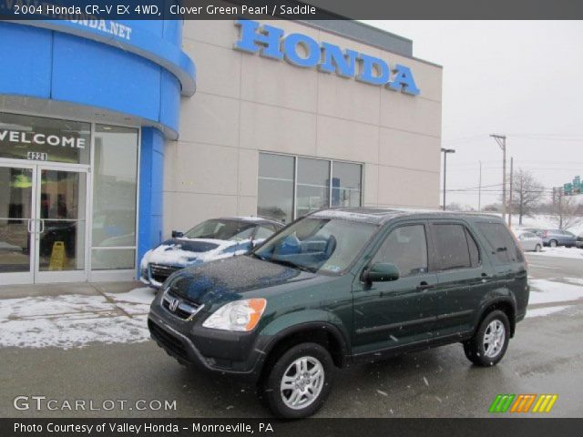 2004 Honda CR-V EX 4WD in Clover Green Pearl