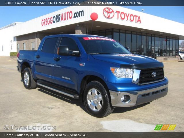 2007 Toyota Tundra SR5 TRD CrewMax 4x4 in Blue Streak Metallic