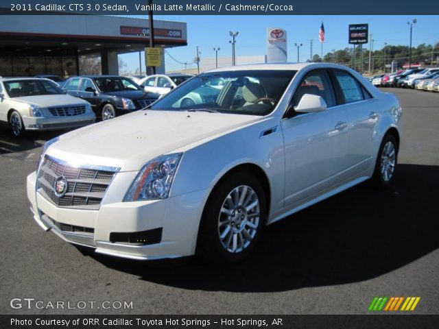 2011 Cadillac CTS 3.0 Sedan in Vanilla Latte Metallic