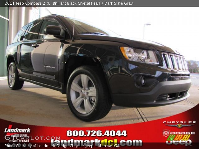 2011 Jeep Compass 2.0 in Brilliant Black Crystal Pearl