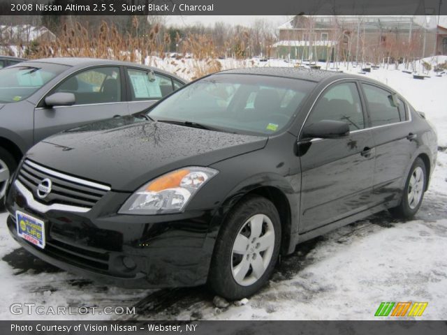 2008 Nissan Altima 2.5 S in Super Black