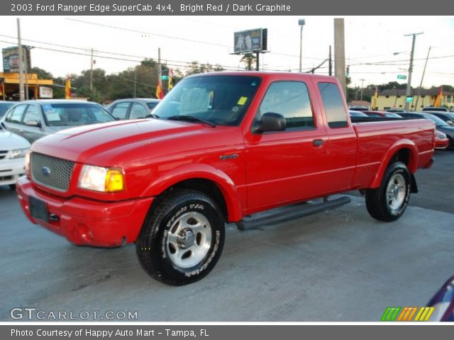 2003 Ford Ranger Edge SuperCab 4x4 in Bright Red