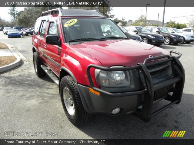 2003 Nissan Xterra SE V6 in Molten Lava Metallic