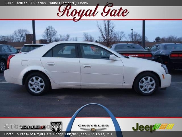 2007 Cadillac CTS Sedan in White Diamond