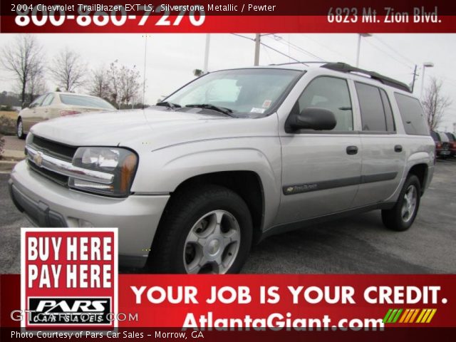2004 Chevrolet TrailBlazer EXT LS in Silverstone Metallic