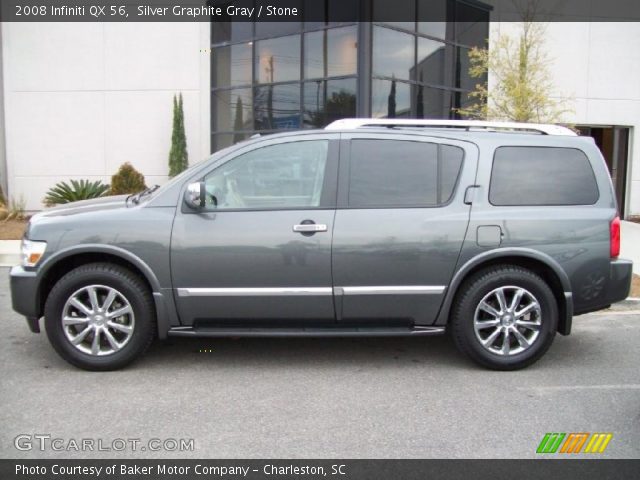 2008 Infiniti QX 56 in Silver Graphite Gray