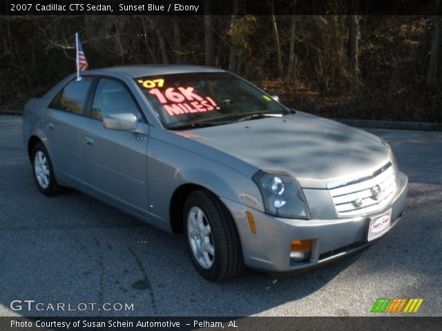 2007 Cadillac CTS Sedan in Sunset Blue