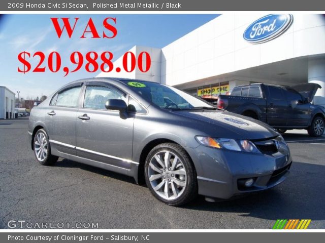 2009 Honda Civic Si Sedan in Polished Metal Metallic