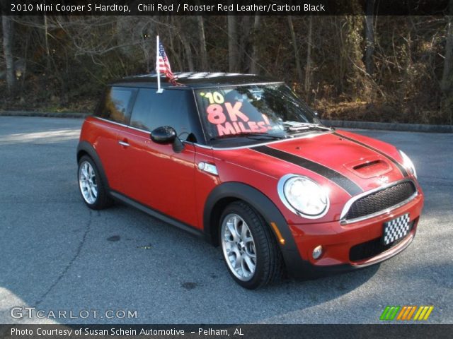 2010 Mini Cooper S Hardtop in Chili Red