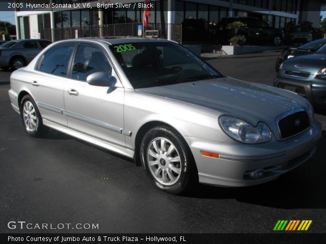 2005 Hyundai Sonata LX V6 in Bright Silver