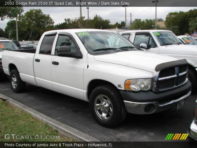2003 Dodge Ram 2500 ST Quad Cab in Bright White