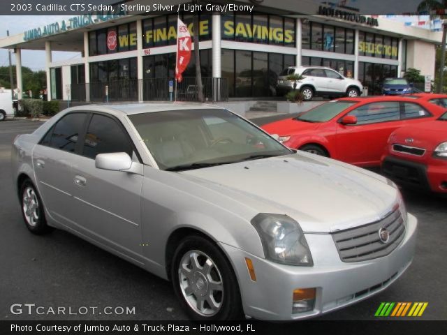 2003 Cadillac CTS Sedan in Sterling Silver