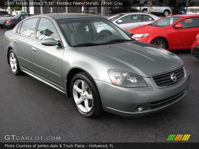 2005 Nissan Altima 3.5 SE in Polished Pewter Metallic