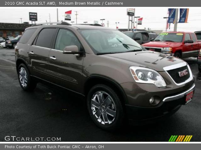 2010 GMC Acadia SLT AWD in Medium Brown Metallic