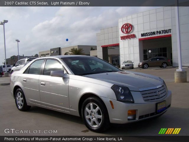 2007 Cadillac CTS Sedan in Light Platinum